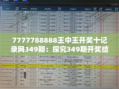 7777788888王中王开奖十记录网一,7777788888，王中王开奖的神秘面纱与十记录网一探究竟